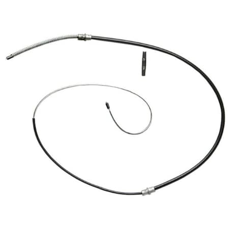 Raybestos OE Replacement; 72.25 Inch Cable Length/ 29.25 Inch Housing Length; Barrel End Type BC92946